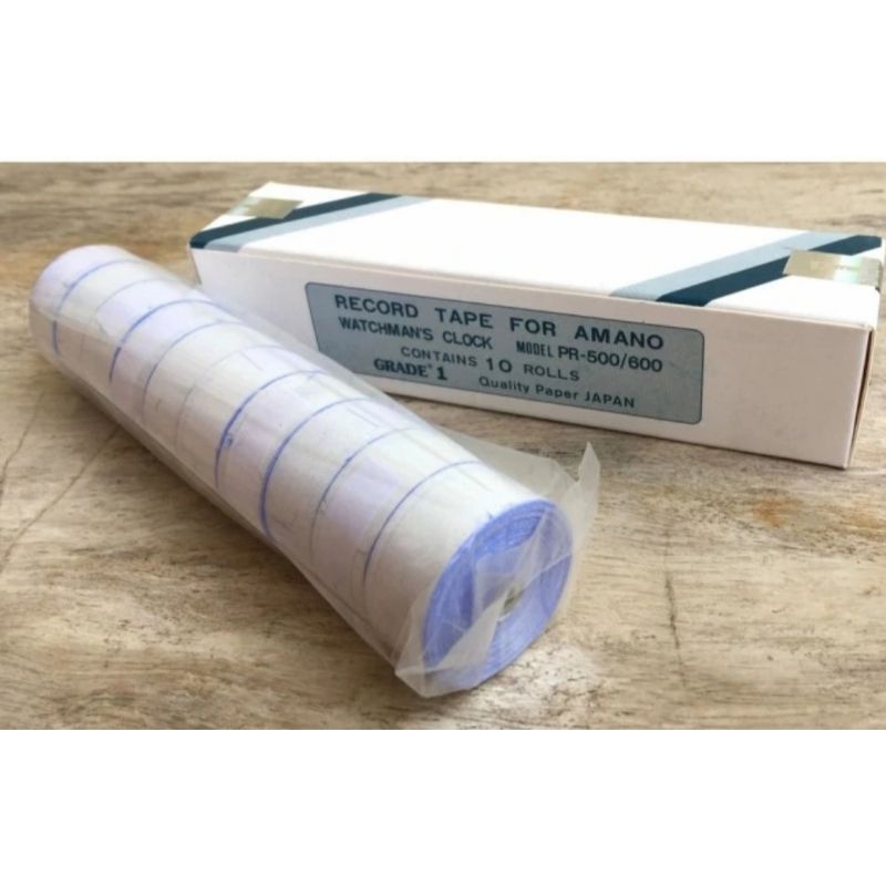 

Paper roll Grade 1 amano PR 500/600 isi 10