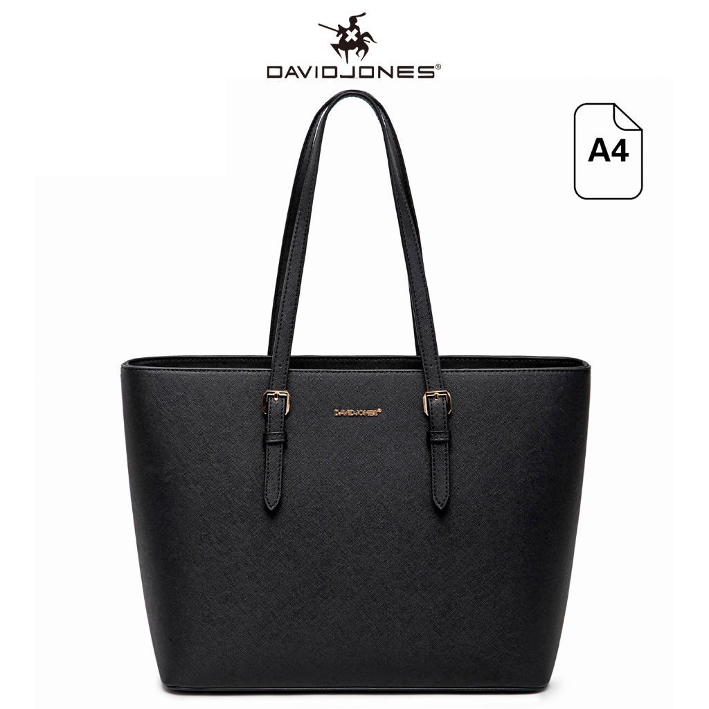 DavidJones Women's Medium PU Leather Tote  Bag