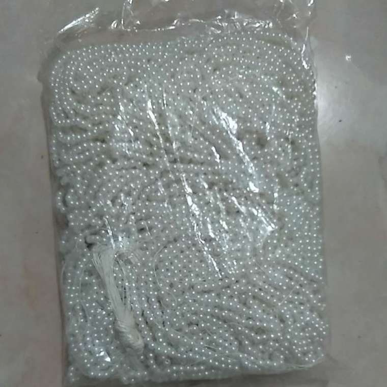 

mutiara 4mm isi 1 pon4 grmBerlubang j N5V4