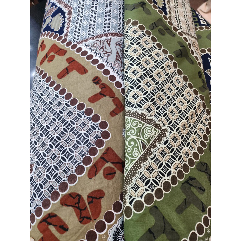 BATIK KATUN | BAHAN KAIN BATIK KATUN HALUS METERAN