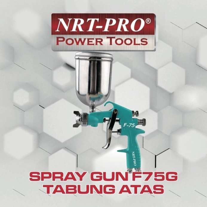 

NRTPRO Spray Gun Tabung Atas F75G Spraygun F75 G termurah berkualitas u V5I6