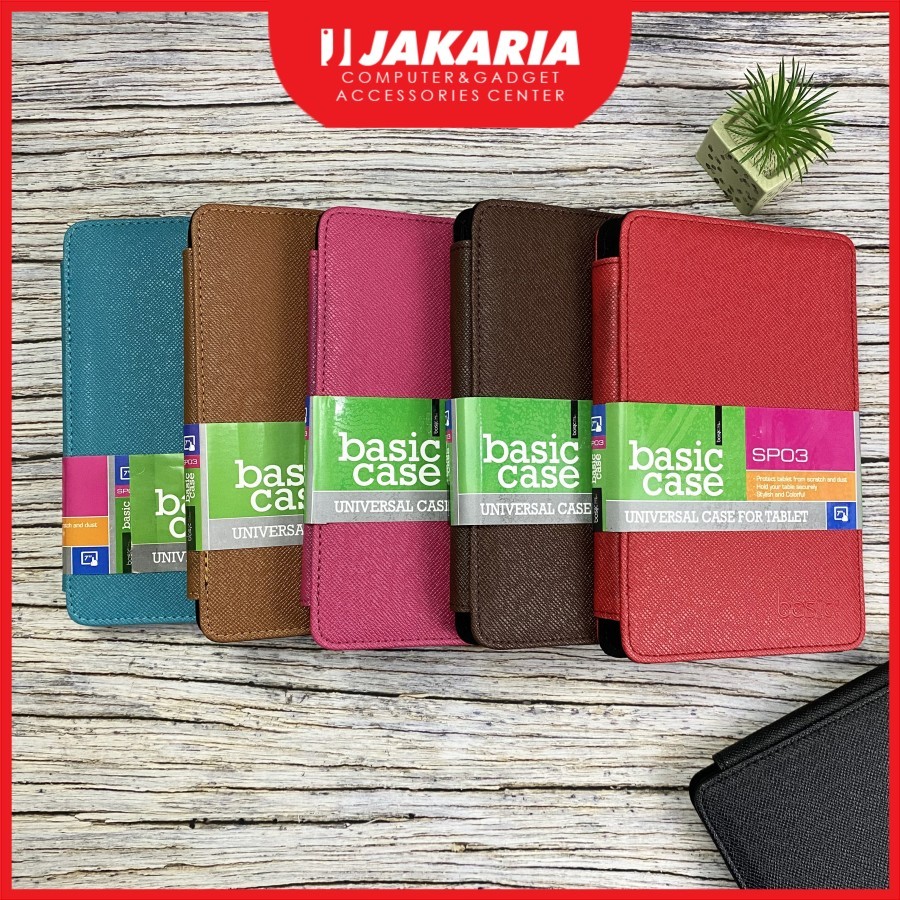 Case Tablet 7 inch Casing Tablet 7 inch Dompet Cover Tablet 7 inch Universal Basic Case Universal Ta