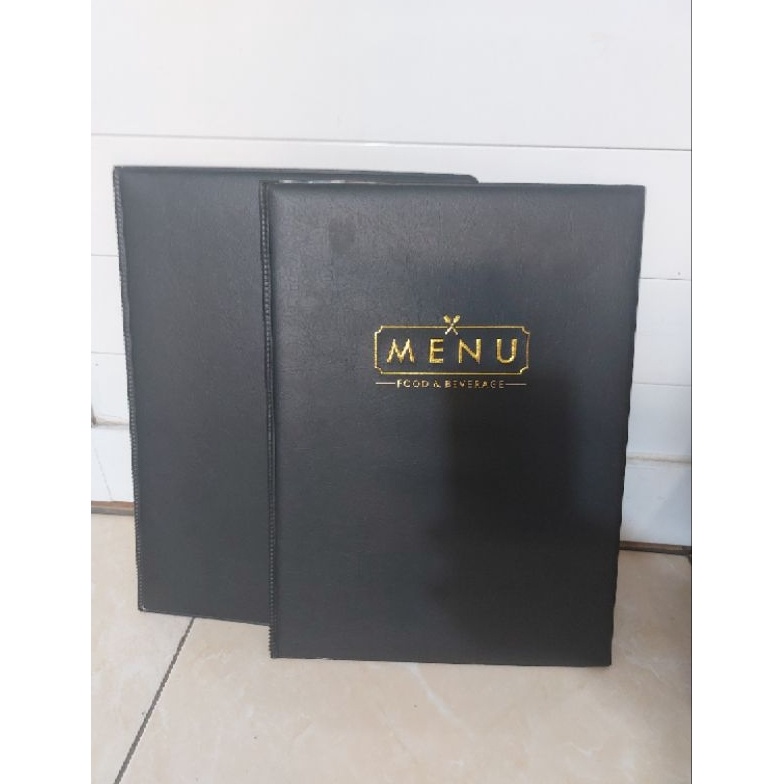 

KODE O3I Cover Menu Resto Cafe A4 Praktis