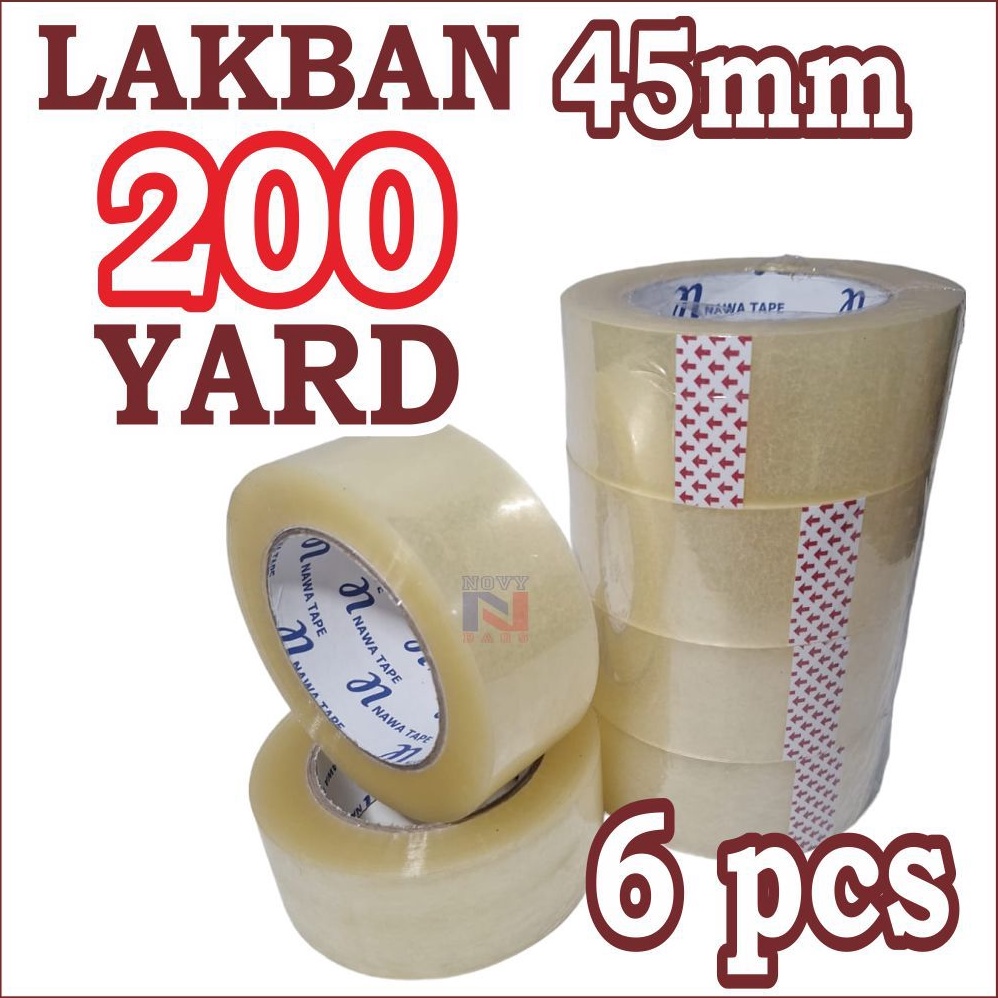 

MURAH BANGET HARGA 1 SLOP 6 PCSROLL LAKBAN BENING COKLAT 45MM X 2YARD DIJAMIN KUAT a P4N7