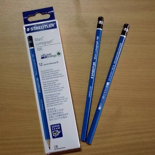 

Pensil 2B Staedtler PAK12pcsPencil KomputerPensil Ujian Staedler 2BPencil 2B c T1K5