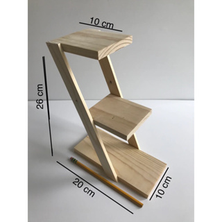 Standing kayu pot tanama dekorasi rumah dan taman