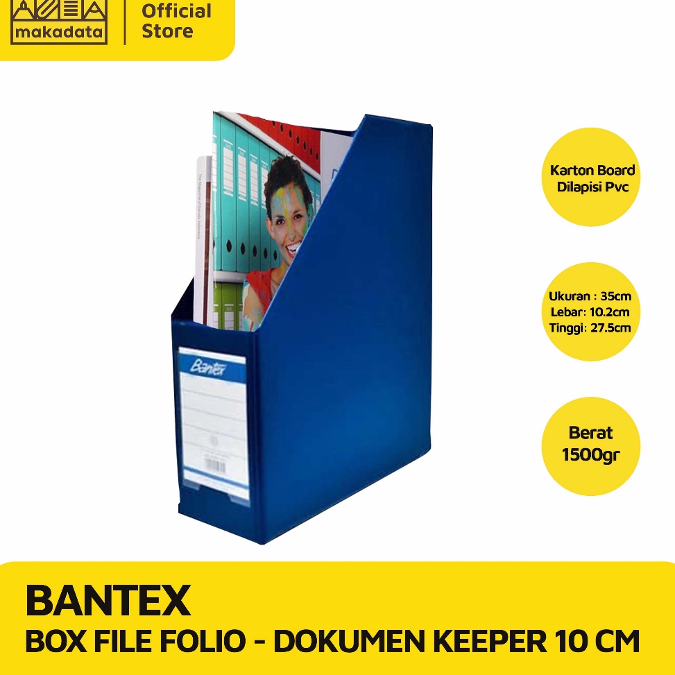 

BOX FILE BANTEX FOLIO DOKUMEN KEEPER 1 CM ANEKA WARNA 411 MURAH a EO4