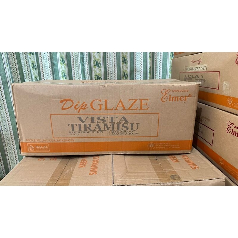 

Elmer Dip Glaze Tiramisu Vista 2x5Kg