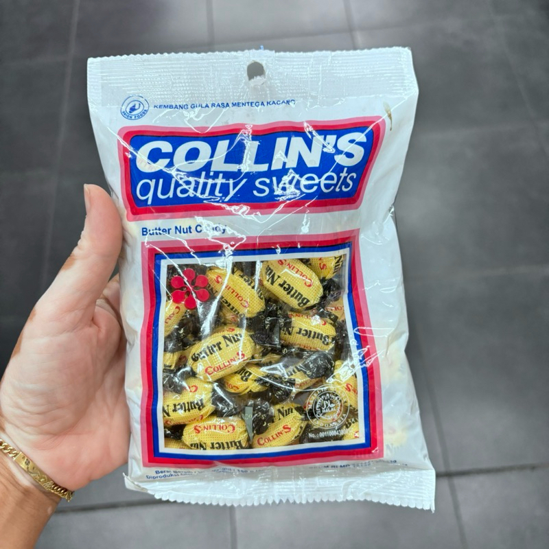 

Permen Butter Nut COLLINS 160gr(Permen Kacang Rasa Mentega)