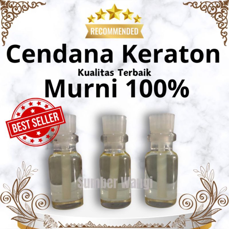 Minyak Wangi Cendana Keraton Asli Ori Murni CENDANA KERATON ORIGINAL Cendana Keraton Murni 100% Terb