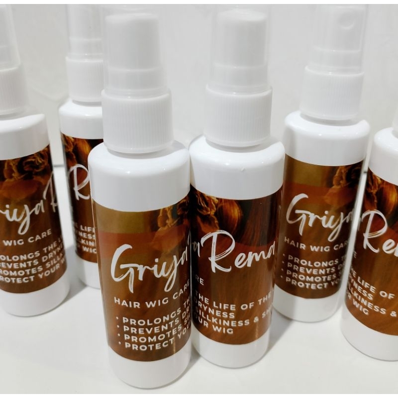GRIYA REMA Spray Wig Parfum Wig Pewangi Wig Vitamin Wig Rambut Palsu Wig Spray Hair Clip Spray Vitam