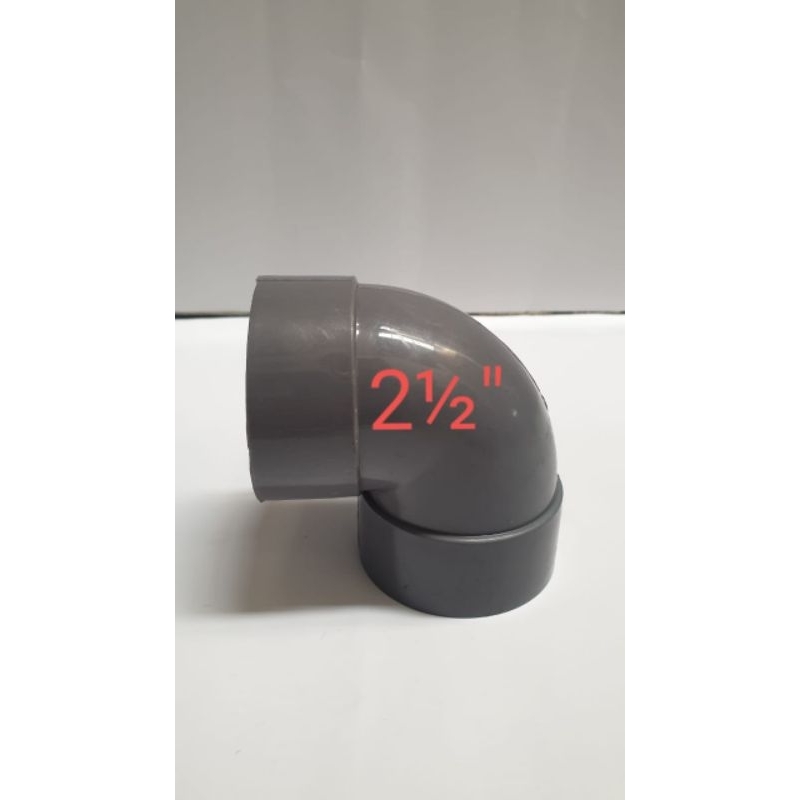 Sambungan pipa L 2,5" knie knee keni pipa paralon pipa air 2½"