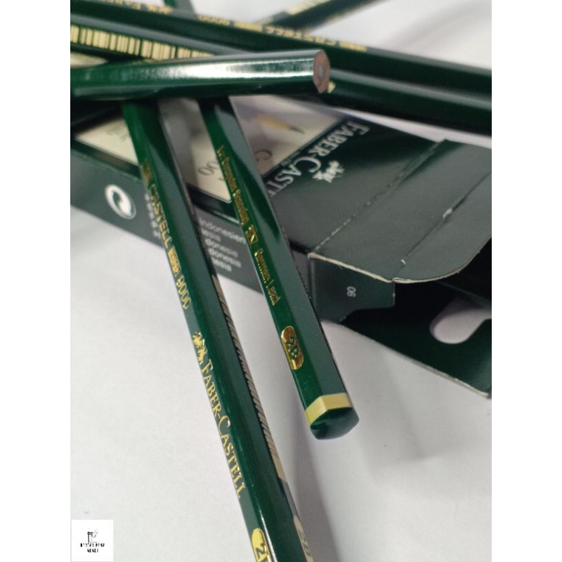 

Faber Castell pensil ujian 2B Castell 9000 / harga 1 pcs