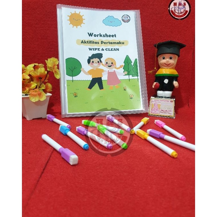 

MAINAN EDUKASIWORKSHEET ANAKWORKSHEET PAUD TKWORKSHEET BUKUWIPE CLEANWORKSHEET A4 4 HALAMAN s U4B6