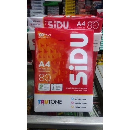

KODE S94R KERTAS A4 8 GRM SIDU
