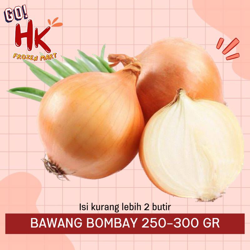 

Bawang Bombay 250gr - 300gr isi sekitar 2 butir | onion rings fresh grill HK FROZEN MART