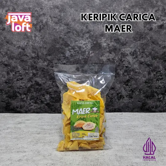 

Keripik Carica Maer Cemilan Olahan Keripik Buah Carica Khas Dieng Enak Dan Renyah