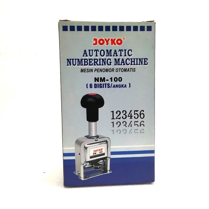 

Stempel Nomor Otomatis Automatic Numbering Joyko NM1 6 Digit i N2V7