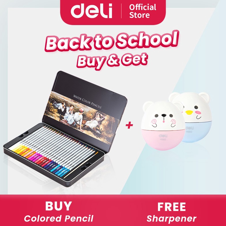

KODE B85B Deli Pensil Warna 24364872 Warna PCS tidak beracun dapat dicuci dan teknologi hybrid 6524