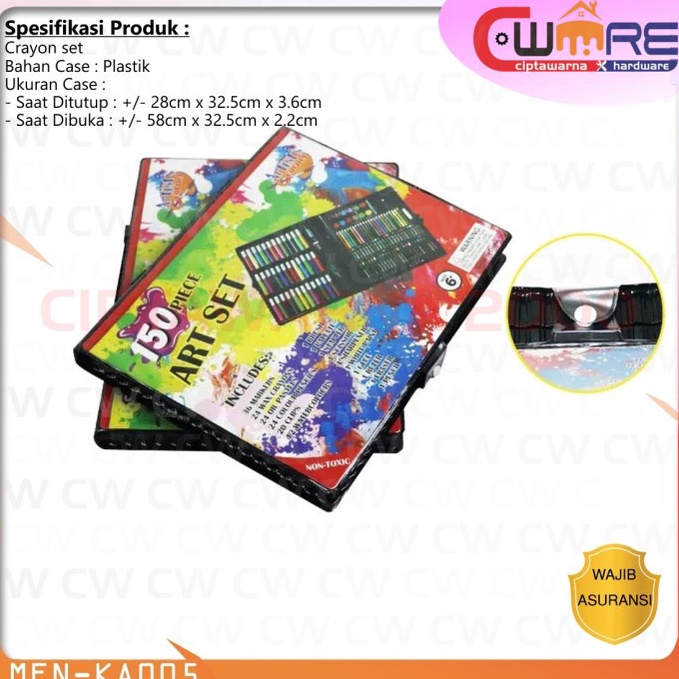 

Crayon set 15 pcs alat mewarnai gambar anak MMG CwNs a C4W4