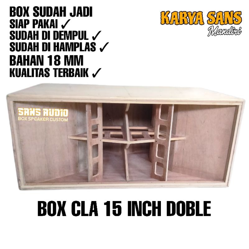Box speaker cla 15 inch doble mentahan