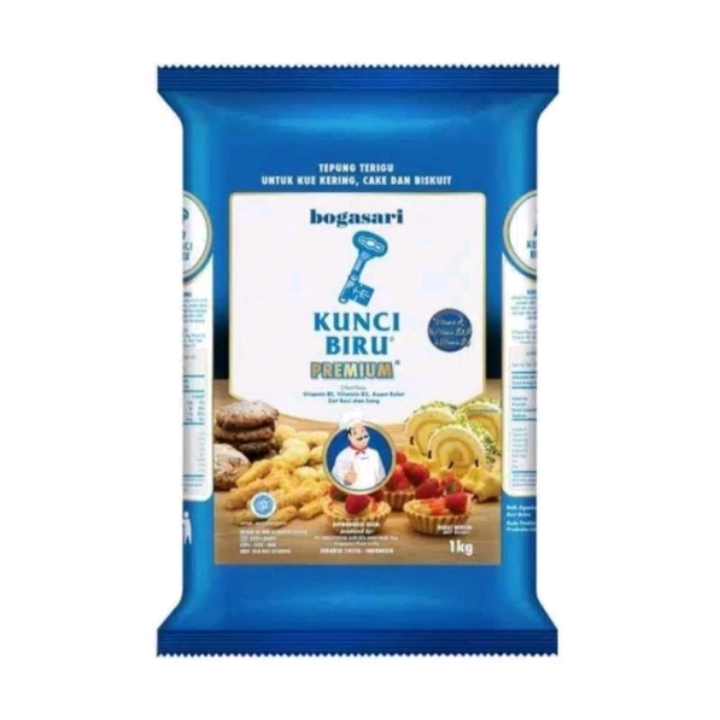 

tepung terigu kunci biru 1 kg sn