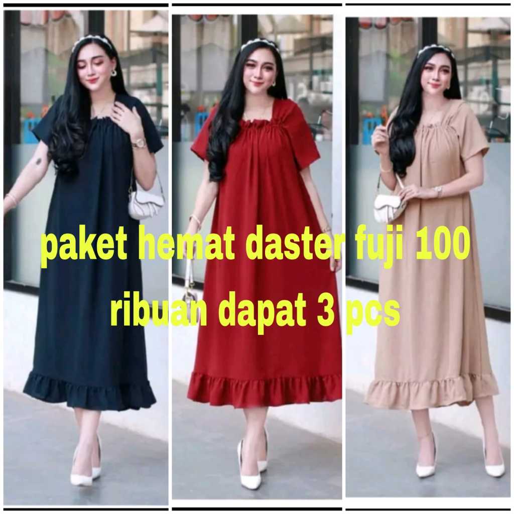 PROMO DASTER FUJI 100 RIBUAN DAPAT 3pcs BAJU