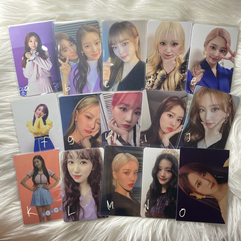 PHOTOCARD IZONE EUNBI YUJIN YENA HAEWON HITOMI YURI MINJU NAKO