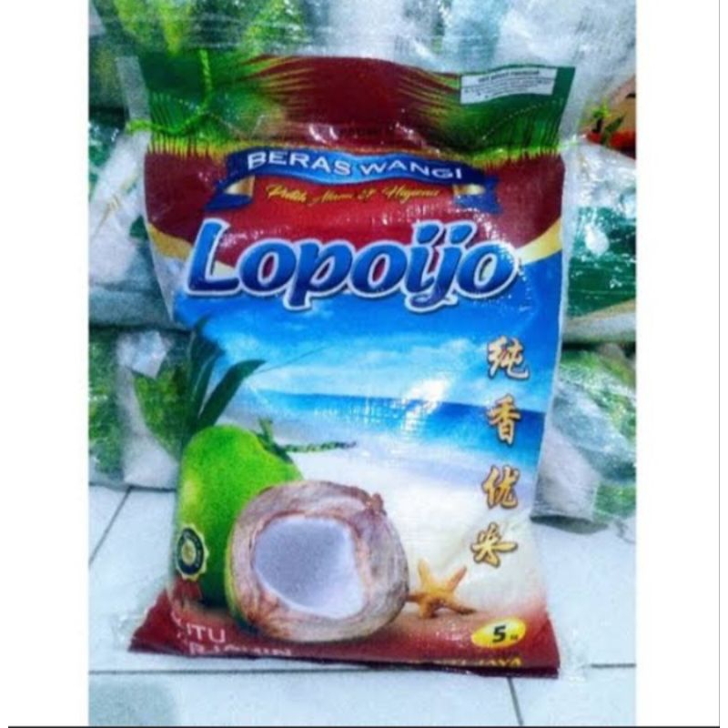 

Beras lopo ijo kemasan 5kg