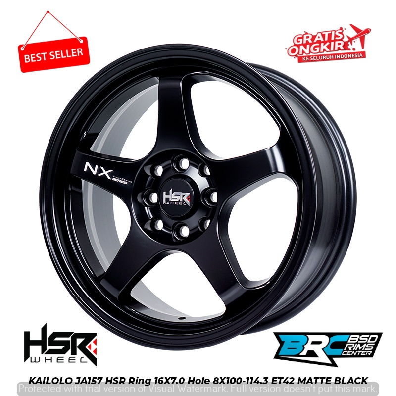VELG MOBIL Agya, Altis, Ayla, Calya, Corolla, Corolla All New, Etios, Great Corolla HSR KAILOLO R16