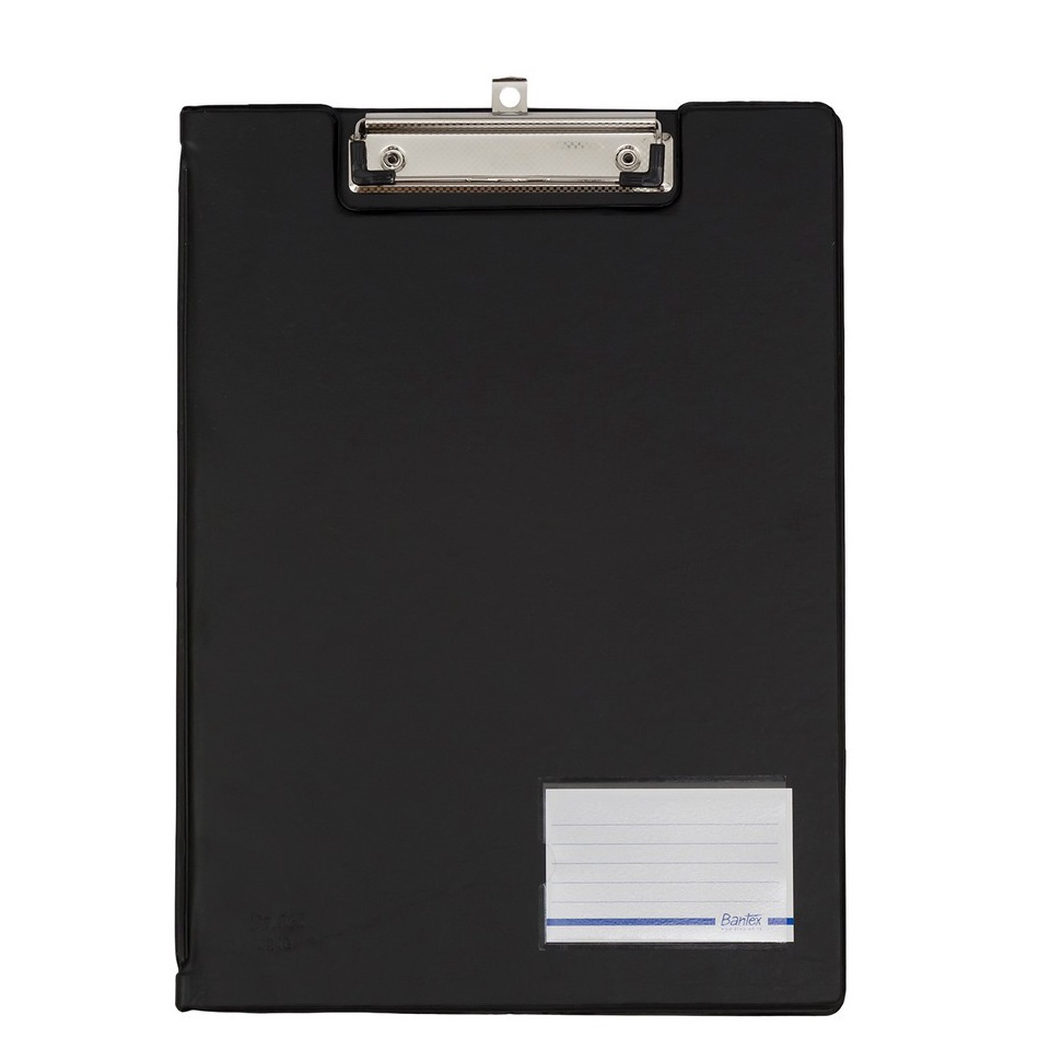 

Bantex Clipboard With Cover A4 Black 424 1 n WB2