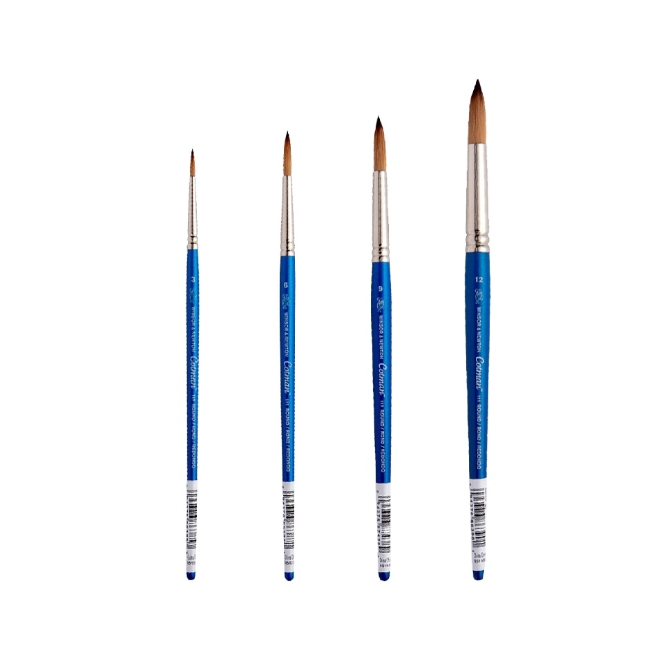 

KODE P56D Winsor Newton Cotman Series 111 Round Synthetic Brush 12