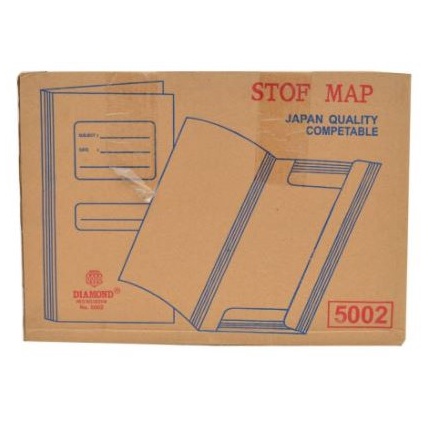 

KODE V62J Stof Stop Map Diamond ukuran Folio 52 Per Box isi 5