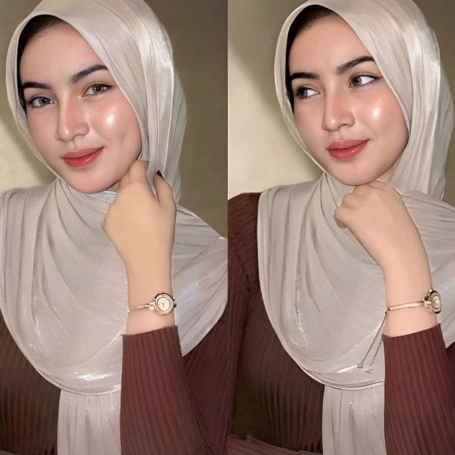 KF7 Pashmina Shimmer Premium  Pashmina Shimmer Silk  Pasmina Shimmer