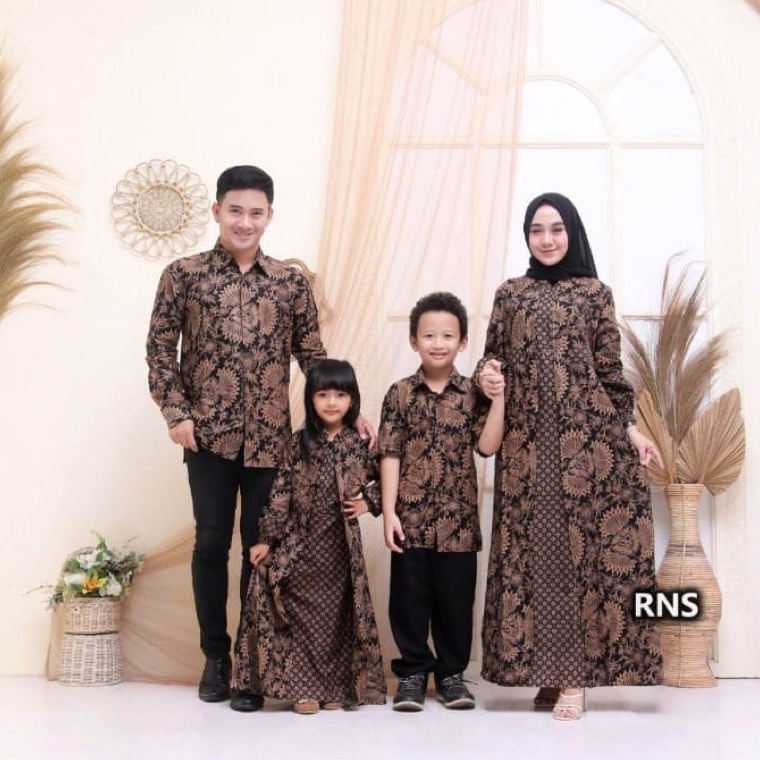 KODE C86I BISA COD  GAMIS BATIK KELUARGA  HEM ANAK  KEMEJA BATIK PRIA