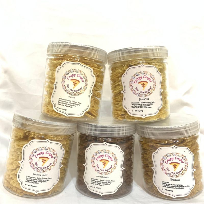 

Crispy crepes oleh oleh Surabaya
