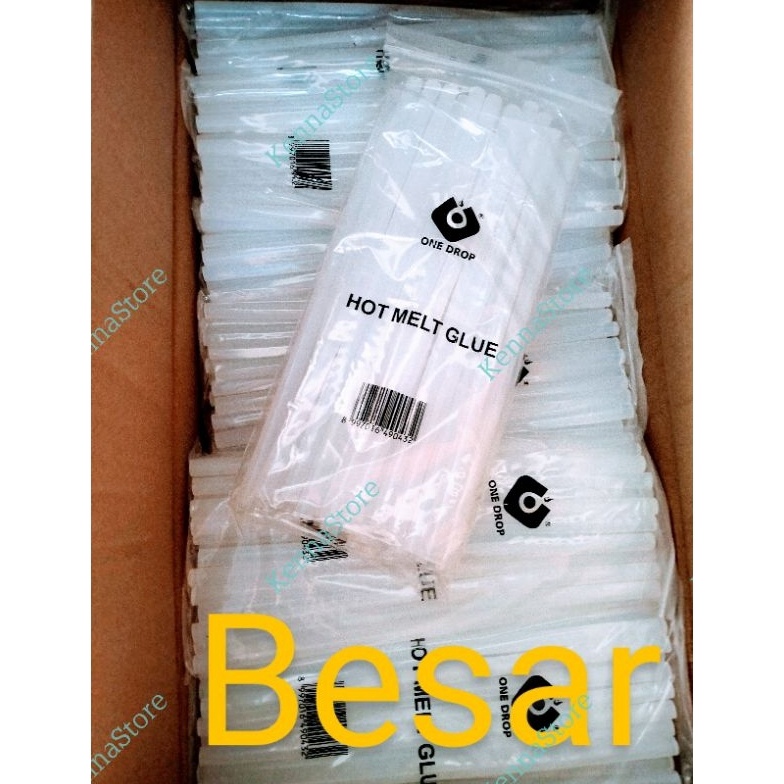 

KODE Y59L Lem Bakar Hot Melt Glue Glue Stick merk One Drop ukuran BESAR
