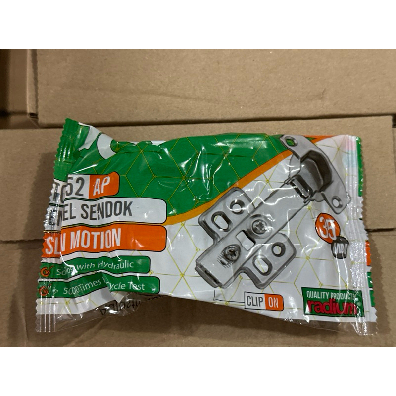 Engsel sendok bengkok slow motion mini TCH-52Ap 35mm