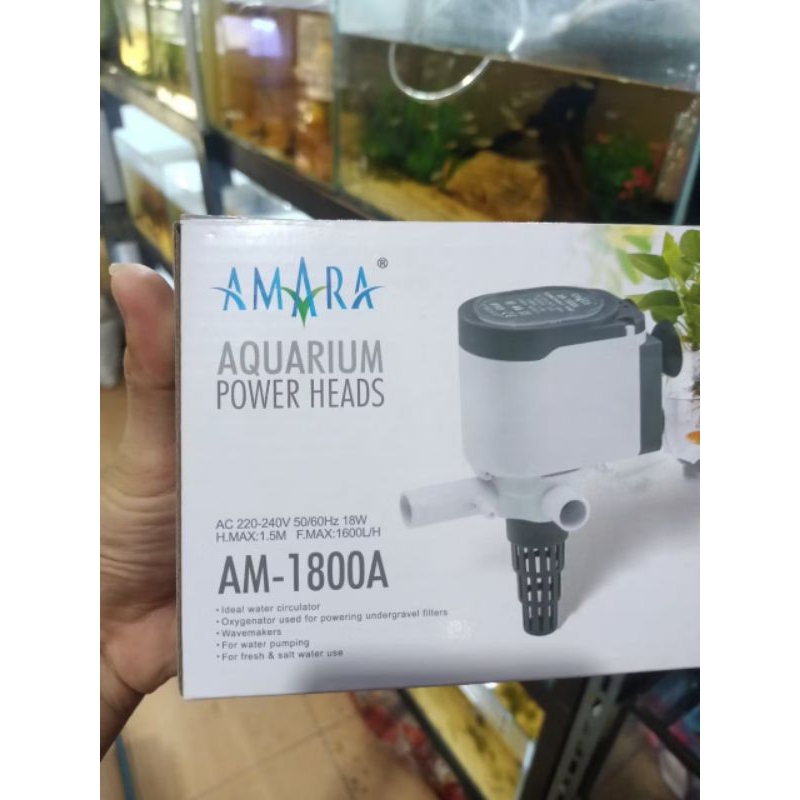 Power Heads 1800 Mesin Pompa Celup Aquarium Aquascape Murah Berkualitas Terbaik Tahan Lama Best Sell