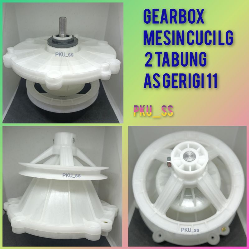 GEARBOX MESIN CUCI LG/ GIR BOX MESIN CUCI LG / GEARBOX MESIN CUCI LG 2 TABUNG