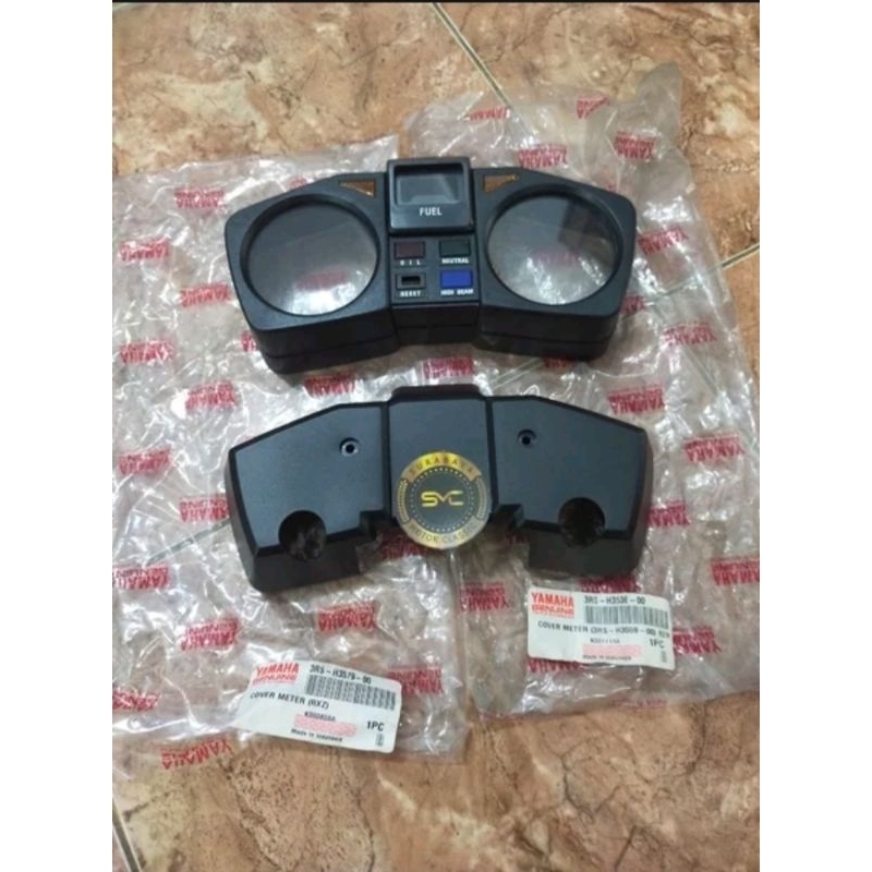 COVER SPEEDOMETER YAMAHA RXZ RX KING MASTER SET ATAS BAWAH ORI YGP