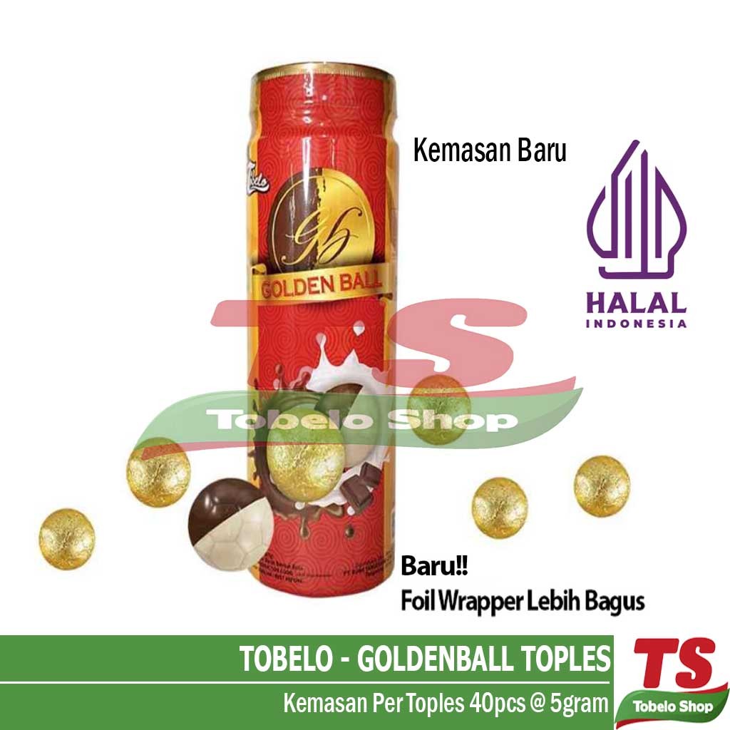 

TOBELO GOLDEN BALL TOPLES (isi 40pcs) / COKLAT TOBELO GOLDEN BALL