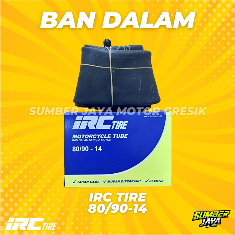 BAN DALAM IRC MATIC RING 14 DEPAN & BELAKANG