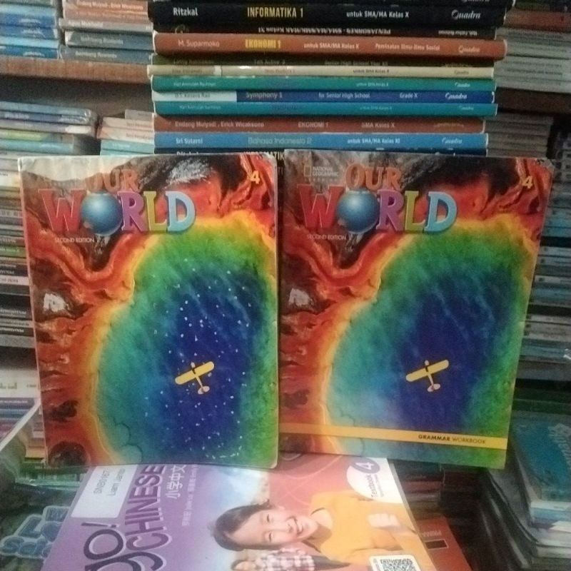 OUR WORLD 4 STUDENT BOOK DAN WORKBOOK
