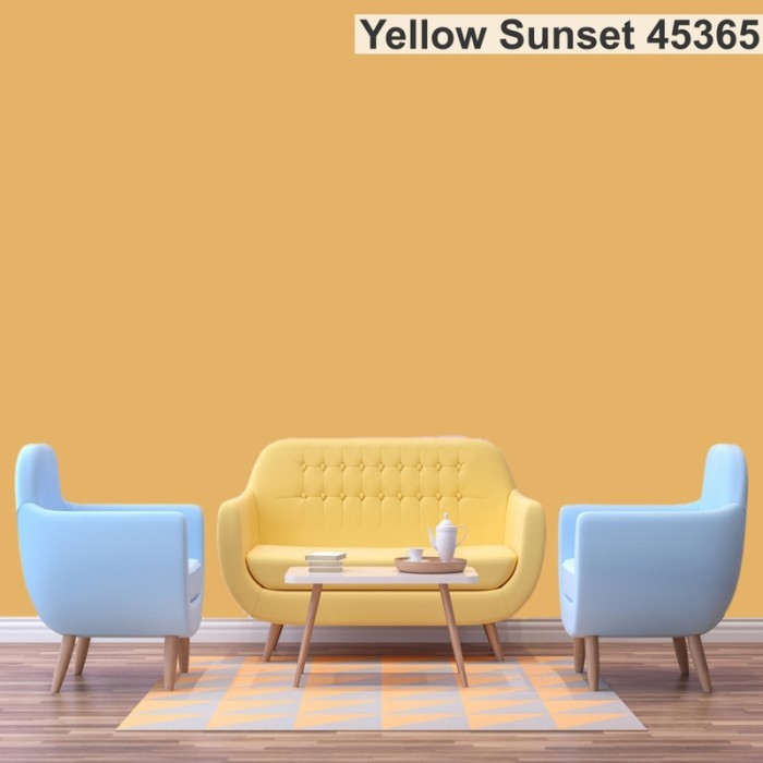 CAT TEMBOK INTERIOR DAN EKSTERIOR DULUX CATYLAC - YELLOW SUNSET/45365