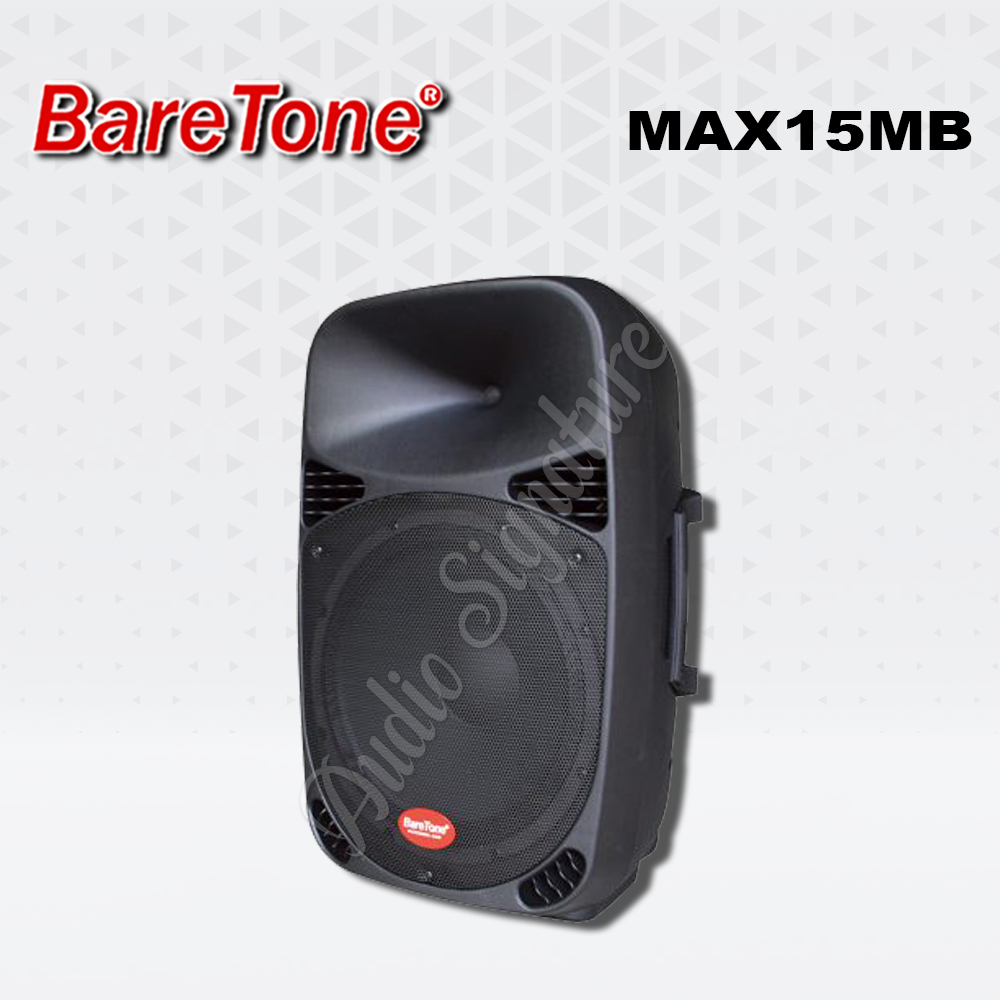 Speaker Aktif 15 Inch BARETONE MAX15MB | MAX 15MB | MAX 15 MB Original