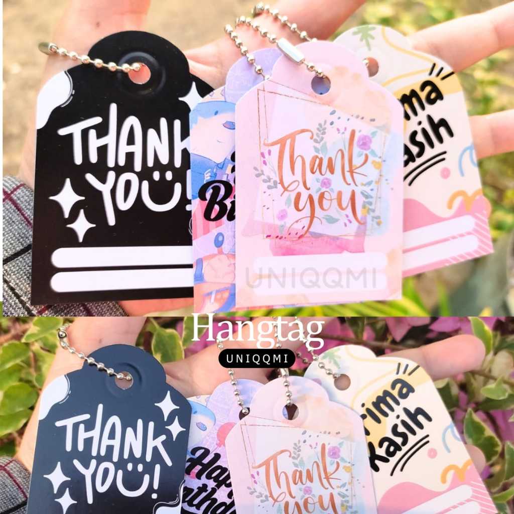 

(1 HARI JADI)HANGTAG CUSTOM 2 SISI/ HANGTAG