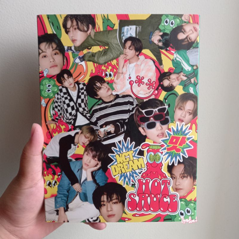 wts album nct dream hot sauce boring ver. — album only (folded poster jeno)