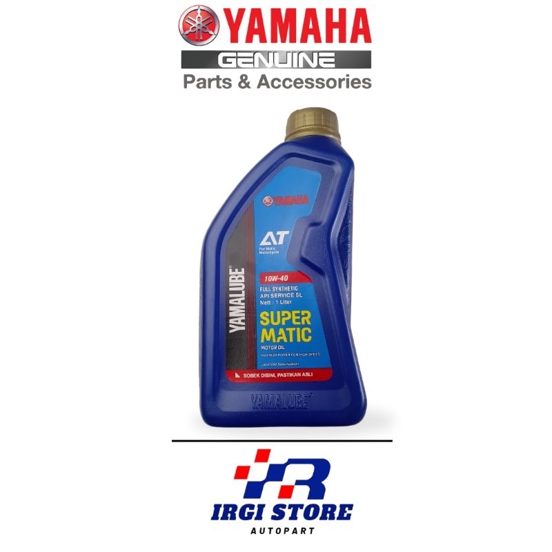Oli Mesin Yamaha Yamalube Super Matic 1 Liter Original Yamaha