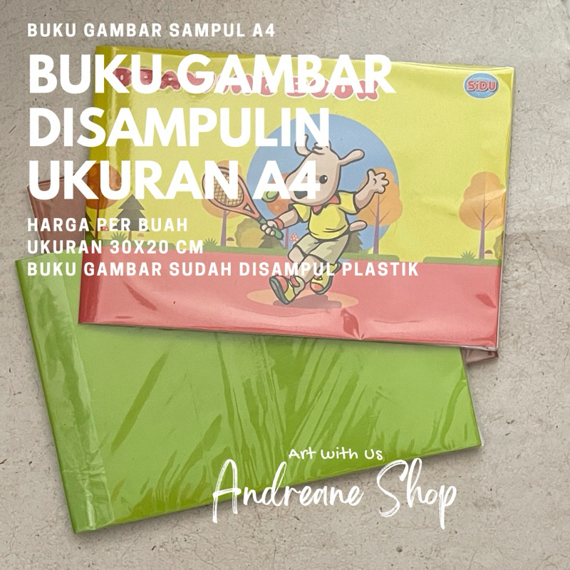 

Buku Gambar Sidu Ukuran A4 Sudah Disampulin